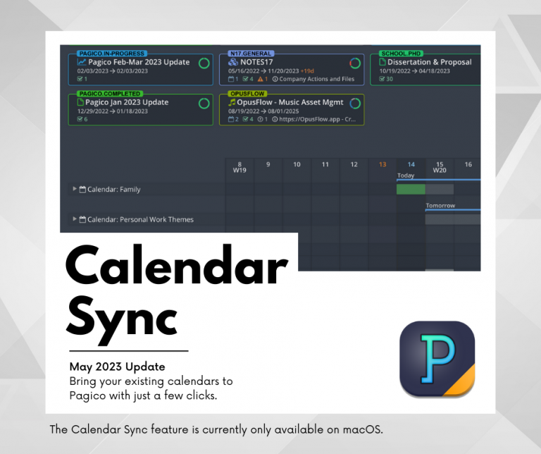 2-Way Calendar Sync (UPDATED) : Pagico Blog